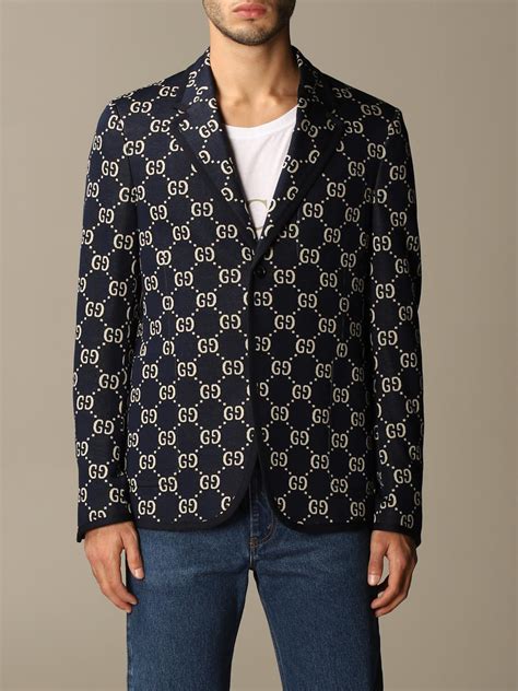 gucci blue jacket men